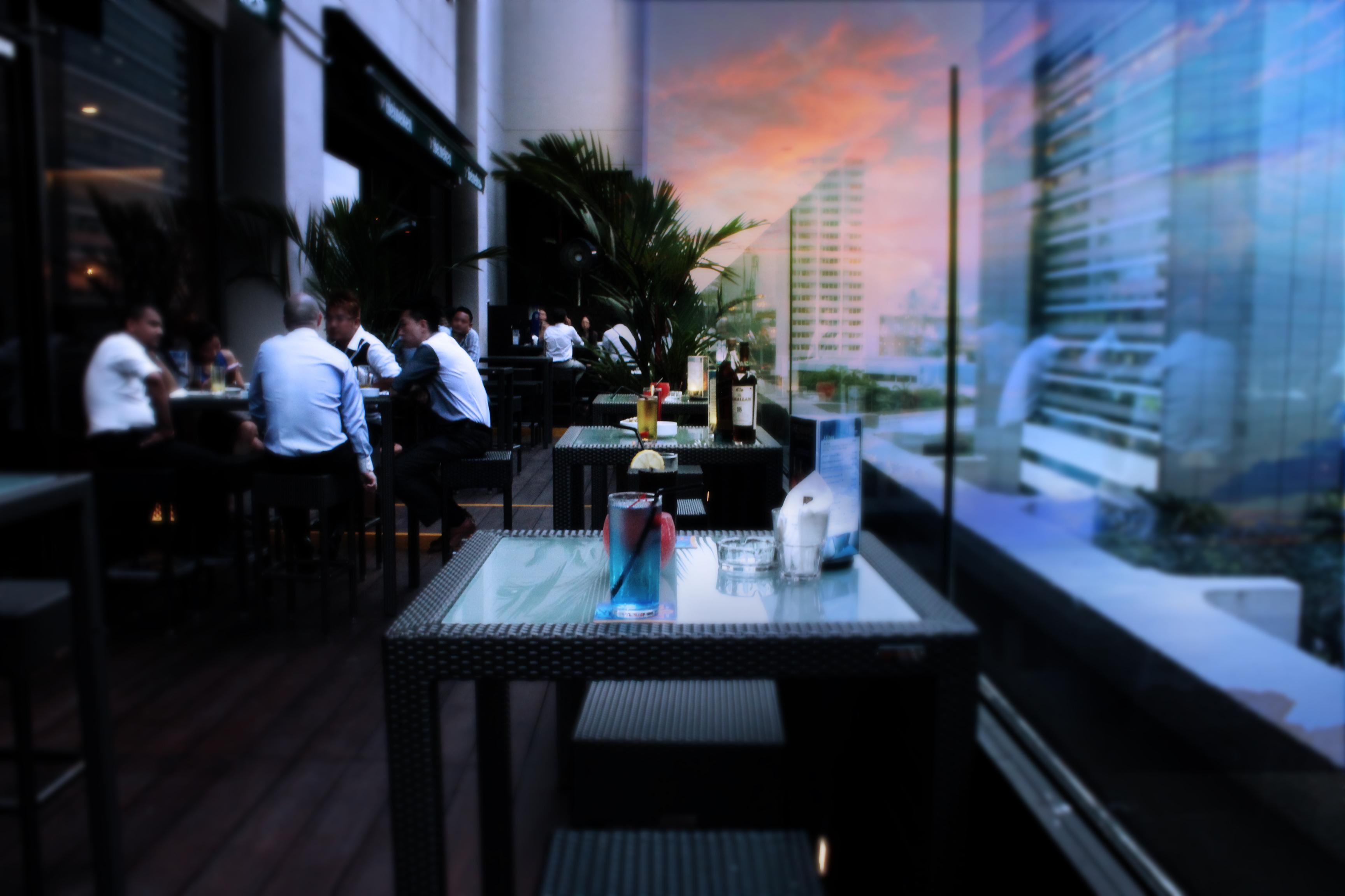 M Hotel Singapore City Centre Exteriér fotografie Sky Bar