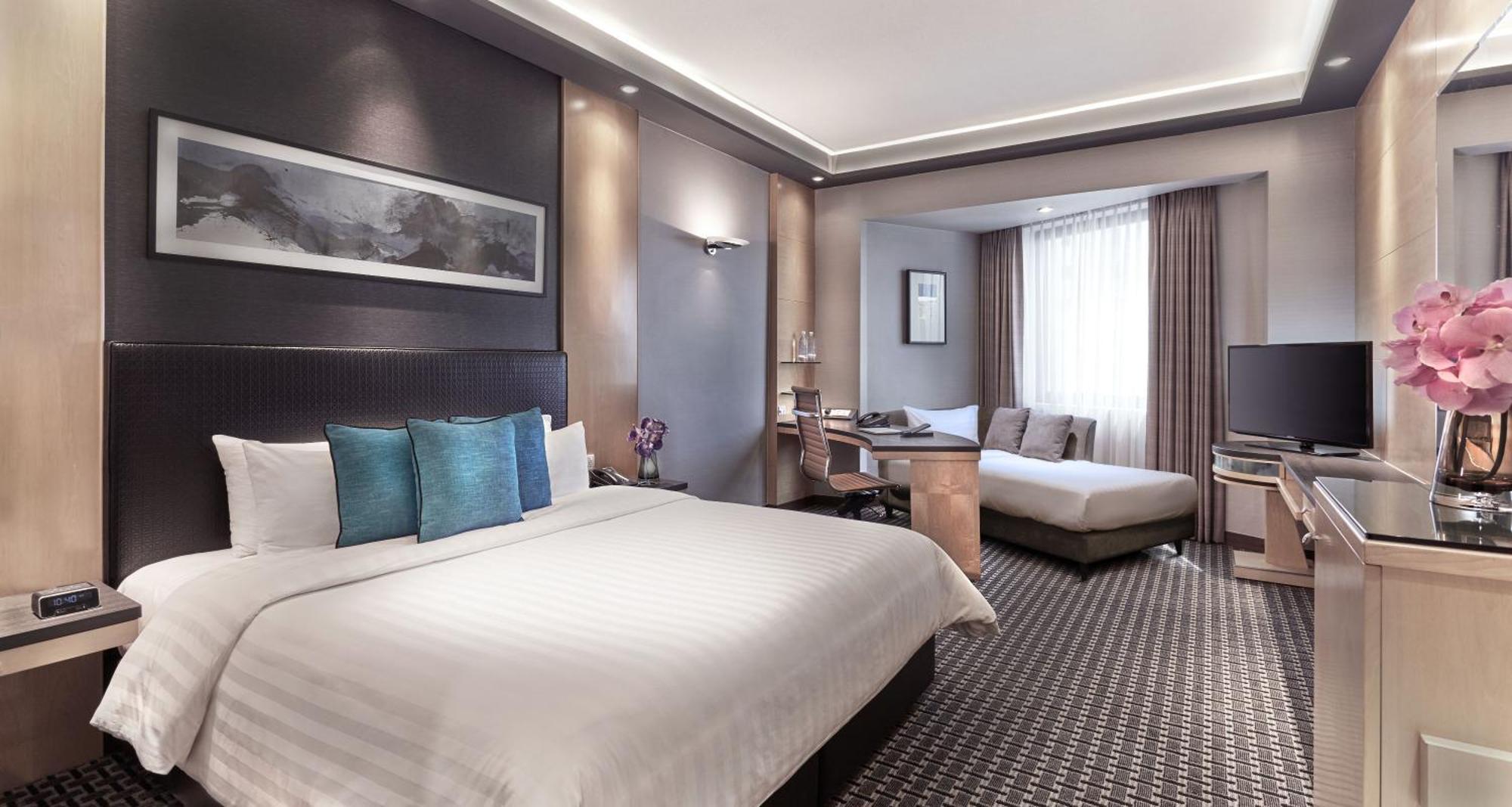 M Hotel Singapore City Centre Exteriér fotografie A room at the hotel